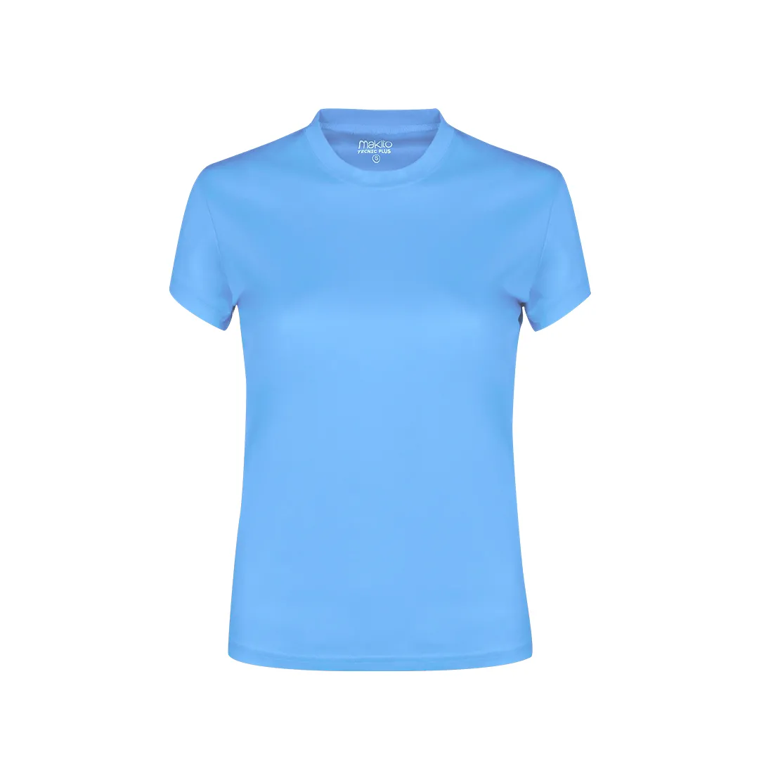 CAMISETA MUJER TECNIC PLUS AZUL CLARO