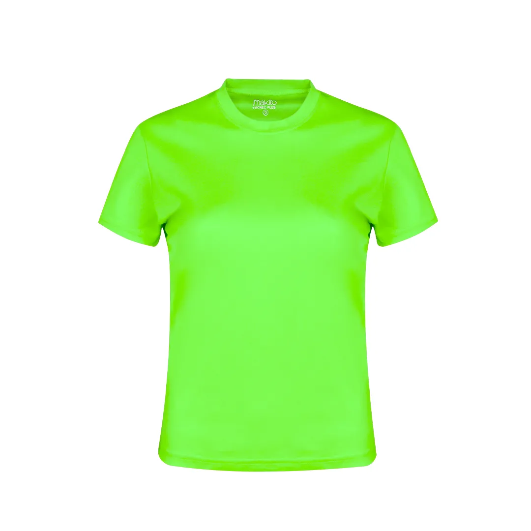 CAMISETA MUJER TECNIC PLUS VERDE CLARO