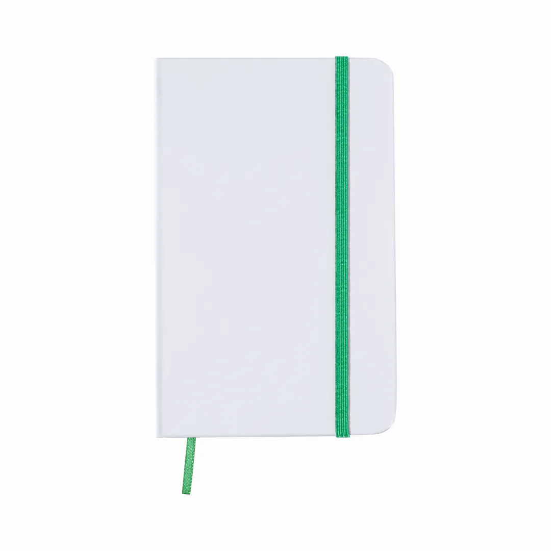 BLOC NOTAS YAKIS BLANCO/VERDE