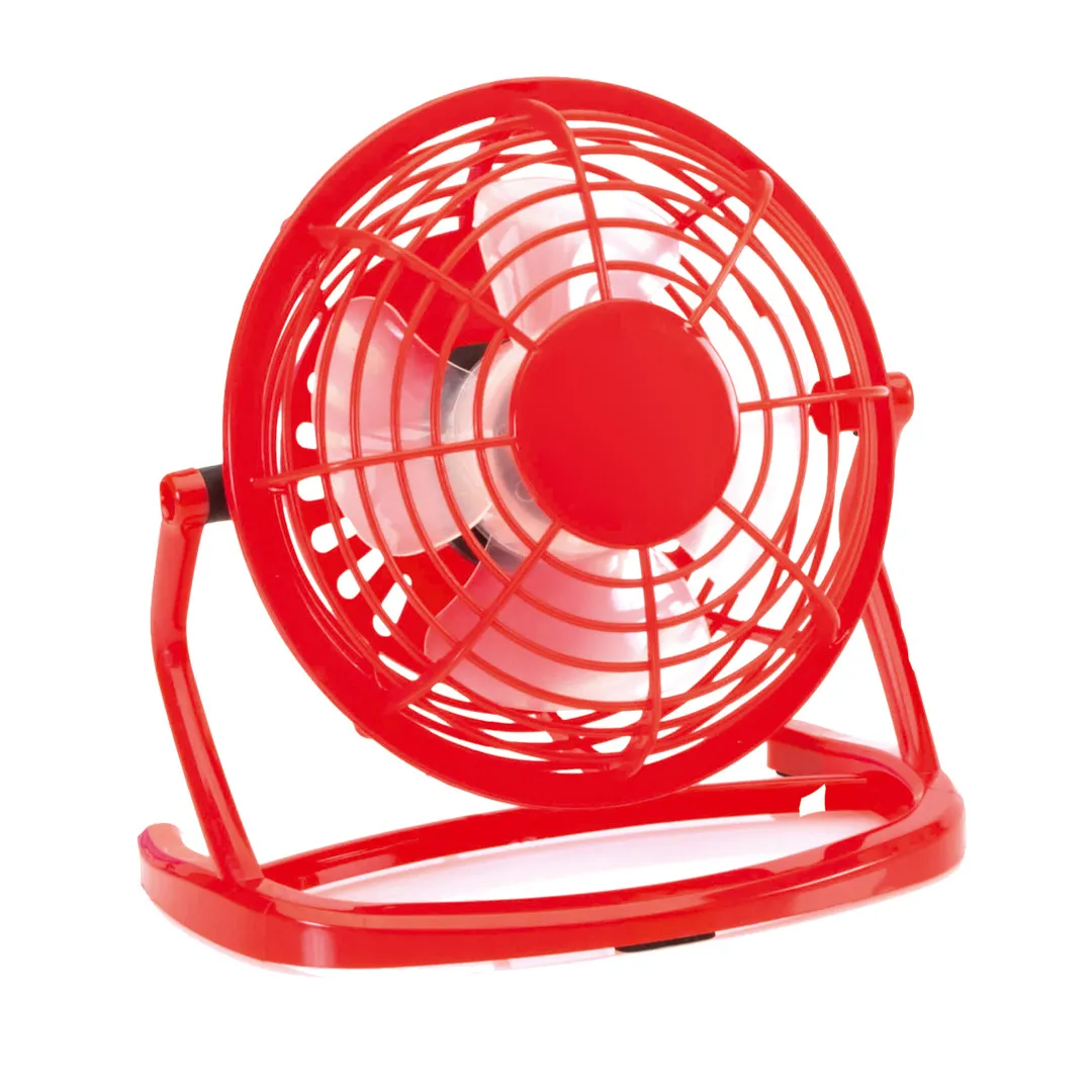 MINI VENTILADOR MICLOX ROJO