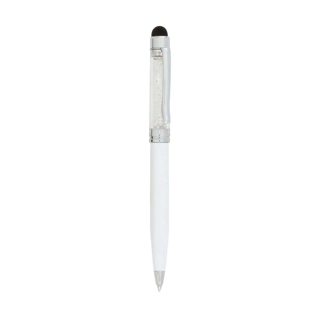 BOLÍGRAFO PUNTERO GLOBIX BLANCO
