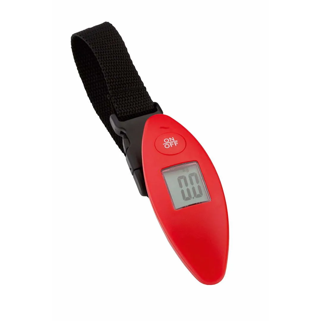 BÁSCULA EQUIPAJE BLANAX ROJO