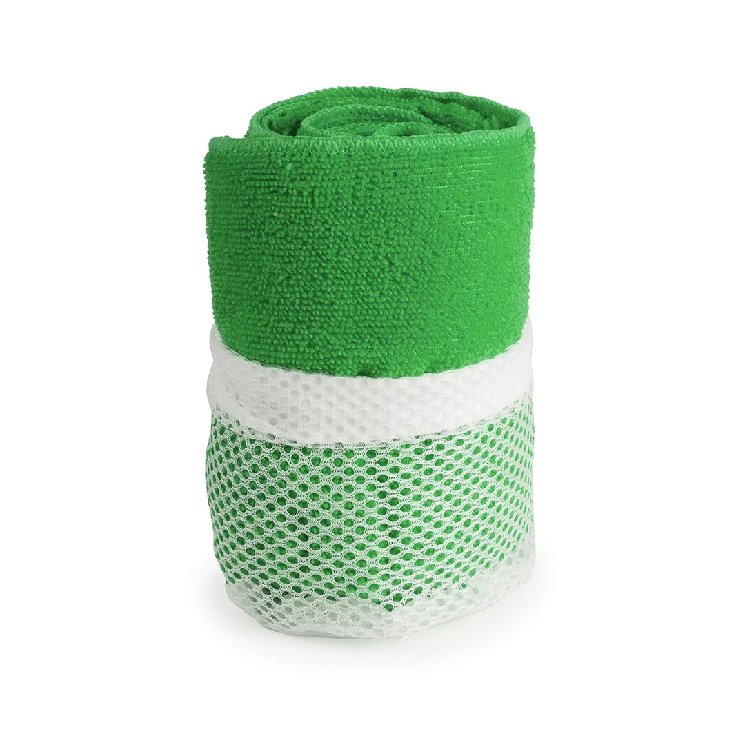 TOALLA ABSORBENTE GYMNASIO VERDE