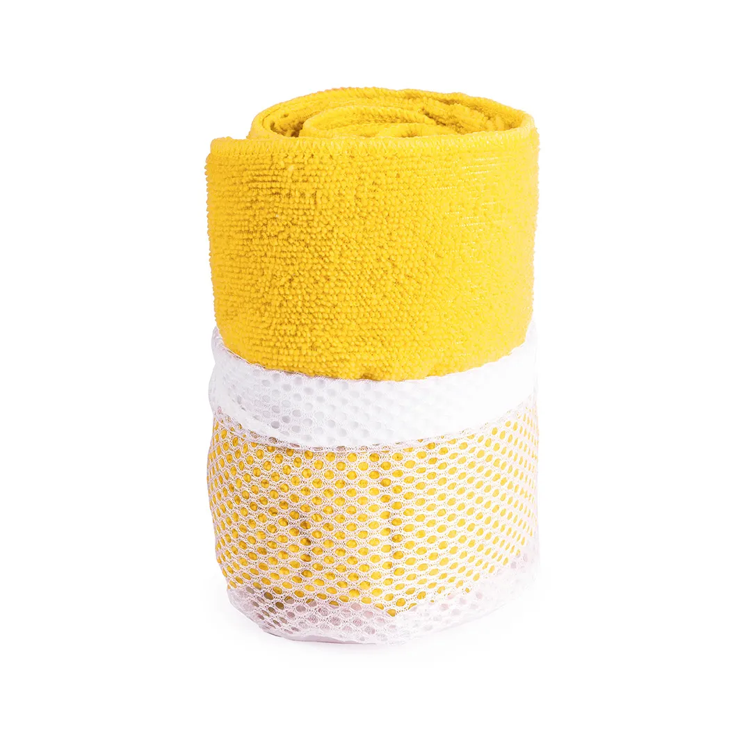 TOALLA ABSORBENTE GYMNASIO AMARILLO