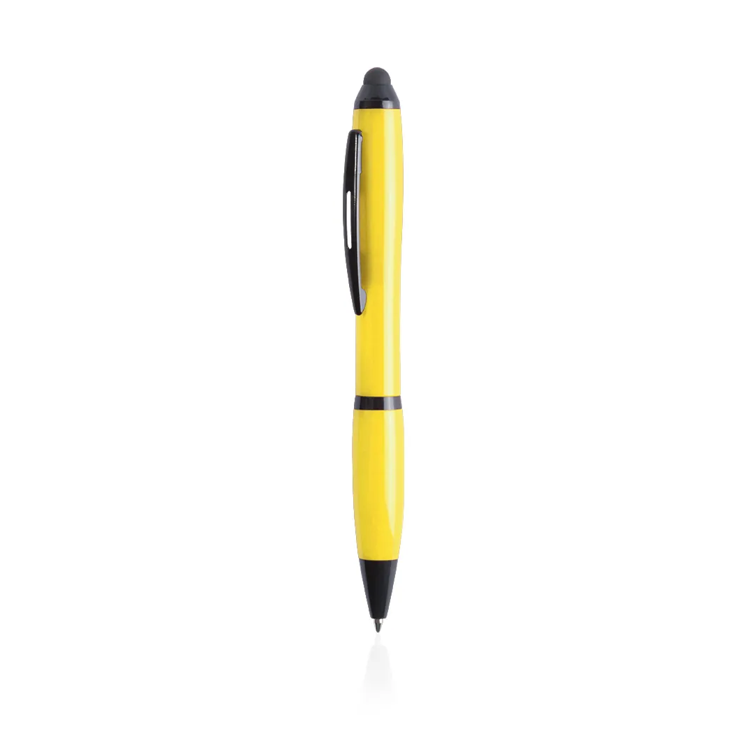 BOLÍGRAFO PUNTERO LOMBYS AMARILLO