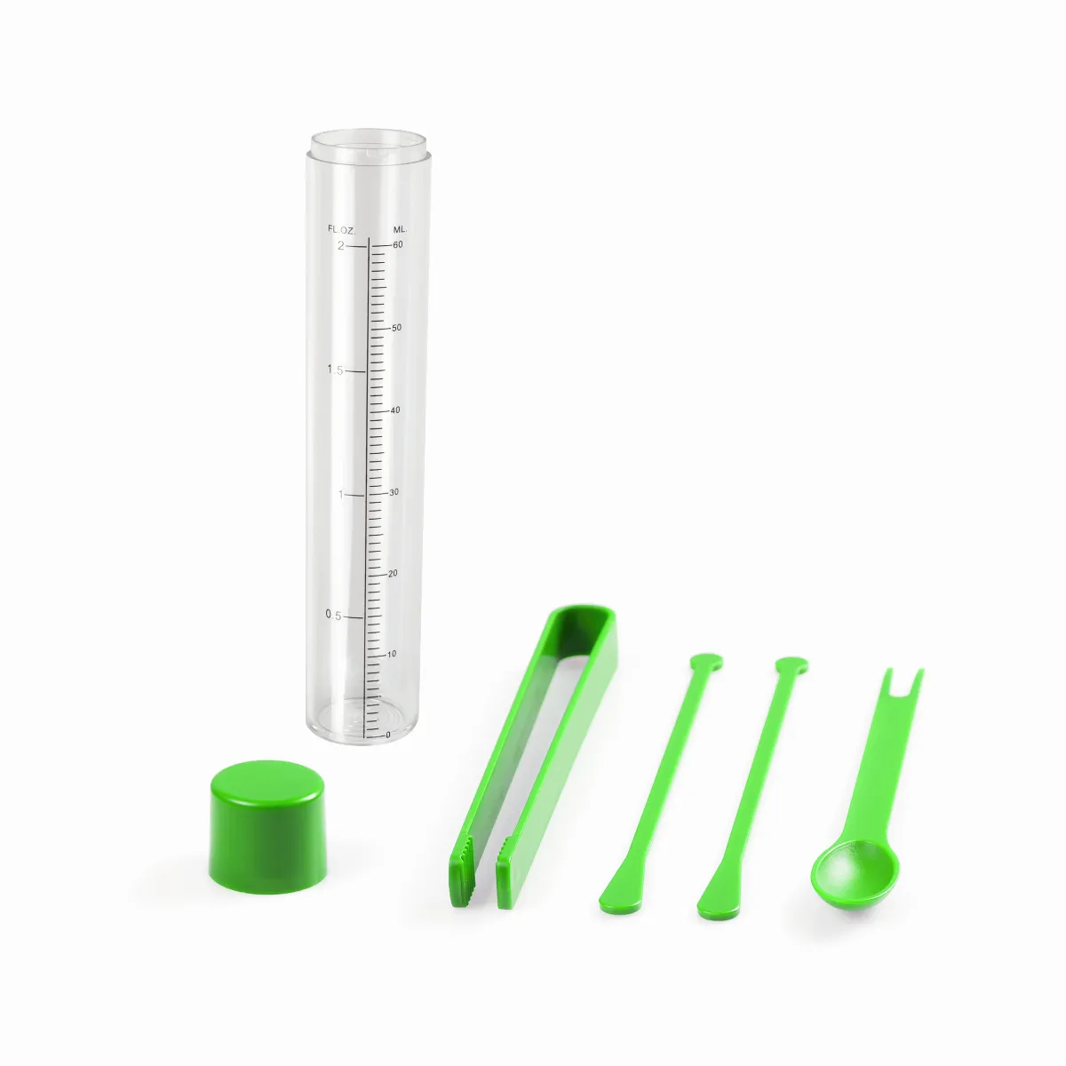 SET CÓCTEL KAIPIR VERDE CLARO