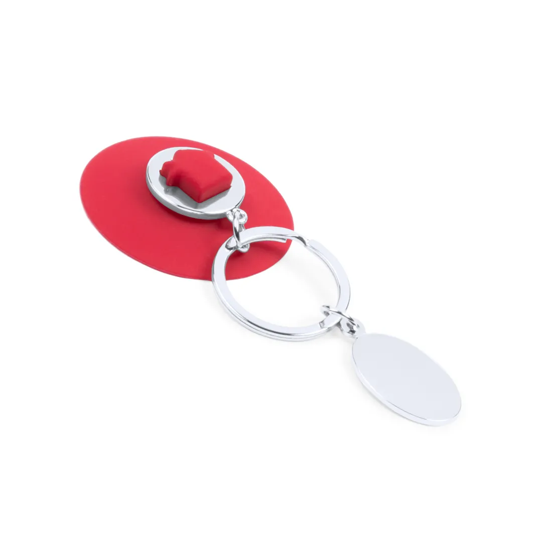 LLAVERO HALMAN ROJO