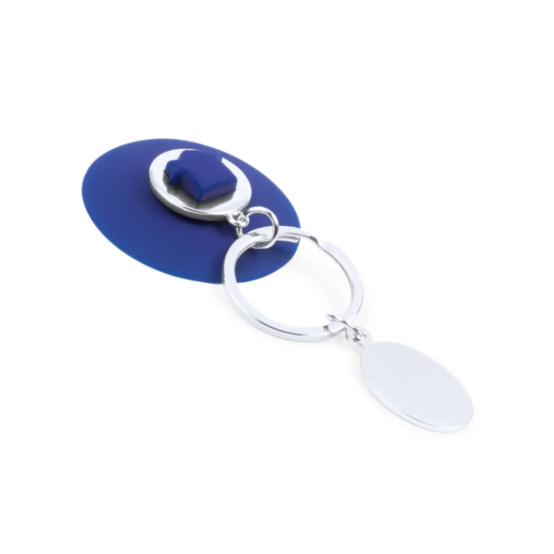 LLAVERO HALMAN AZUL