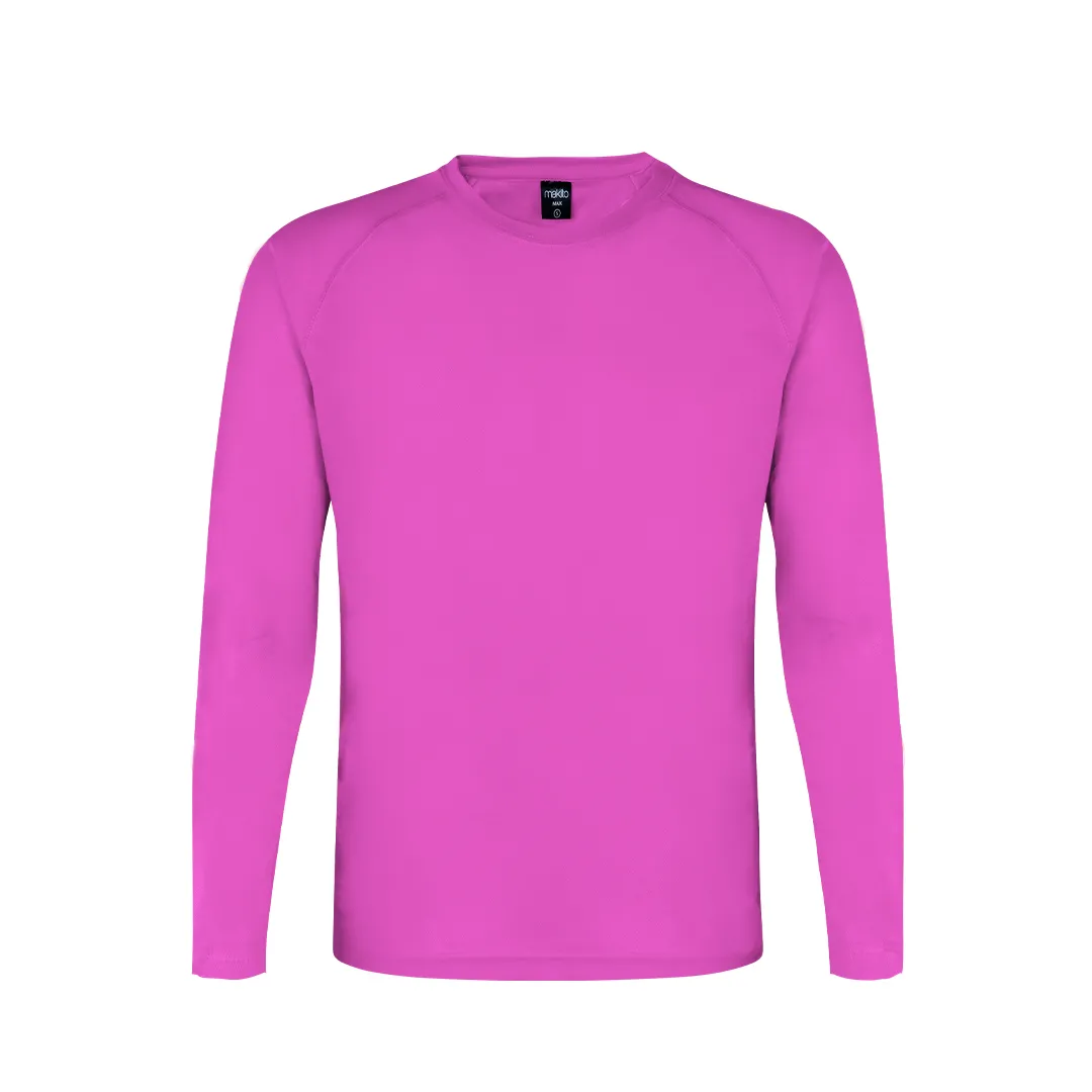 CAMISETA TECNIC MAIK FUCSIA