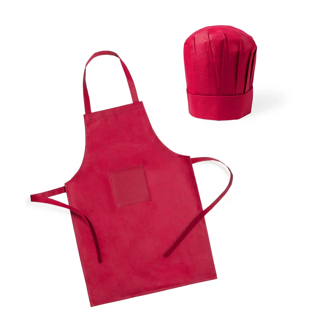 SET chef infantil LEGOX ROJO