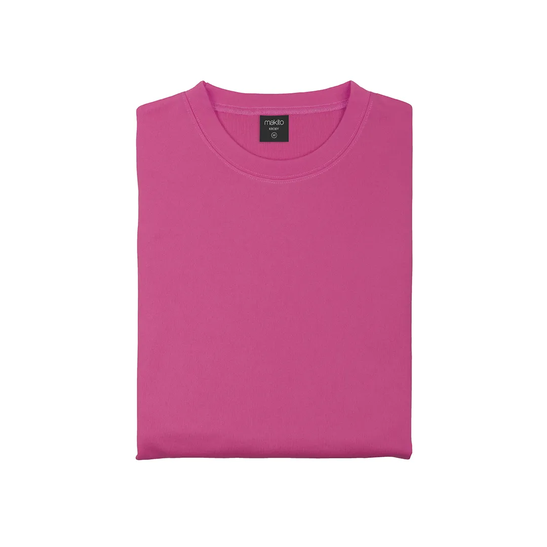 SUDADERA TÉCNICA NIÑO KROBY FUCSIA