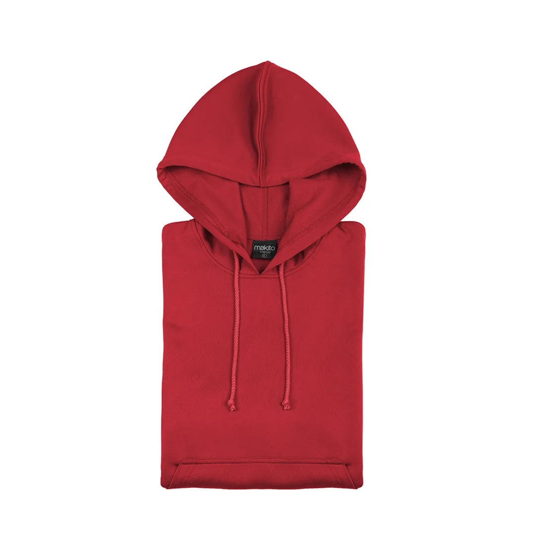 SUDADERA TÉCNICA NIÑO THEON ROJO