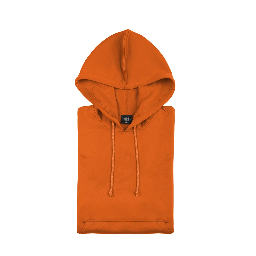 SUDADERA TÉCNICA NIÑO THEON NARANJA