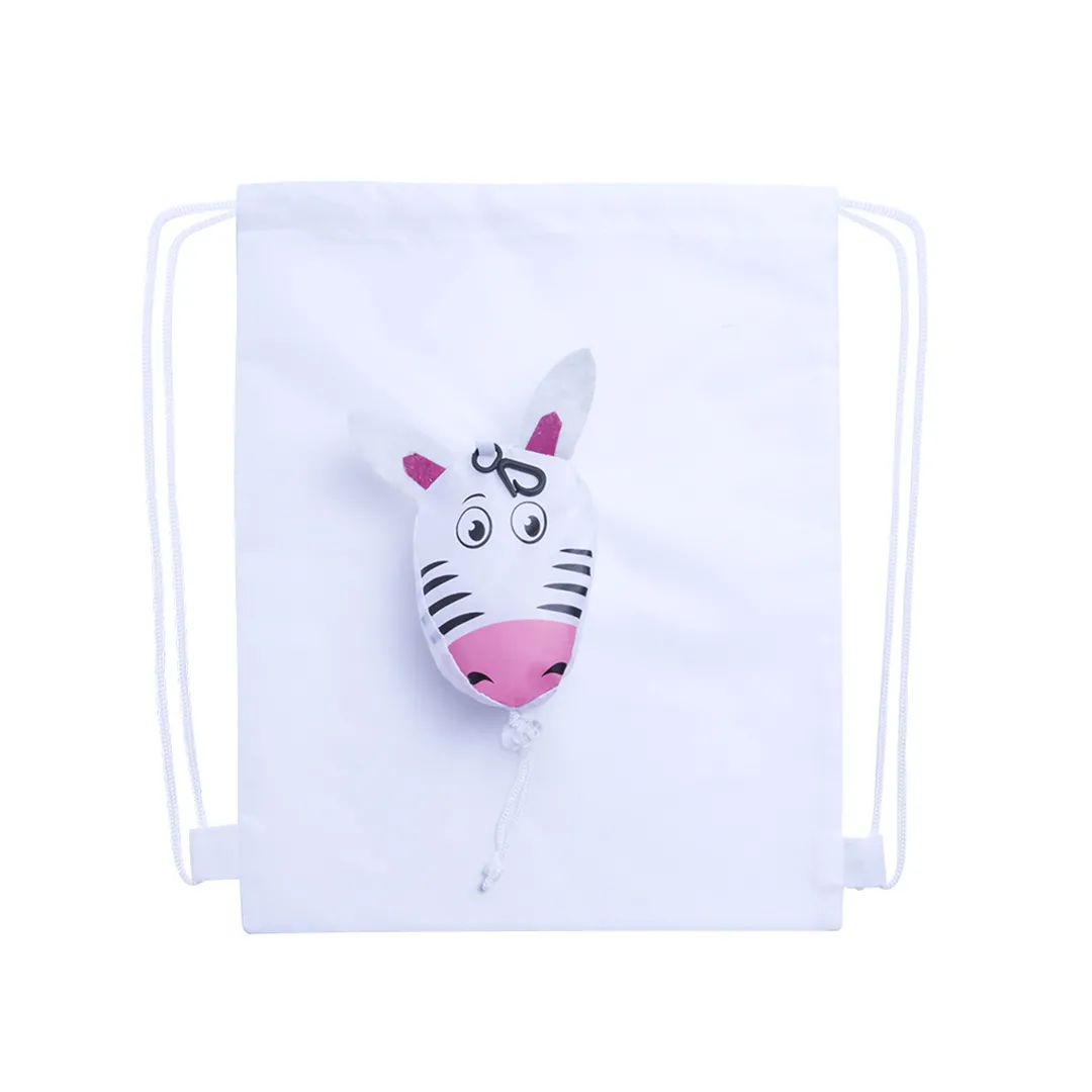 MOCHILA infantil PLEGABLE KISSA BLANCO