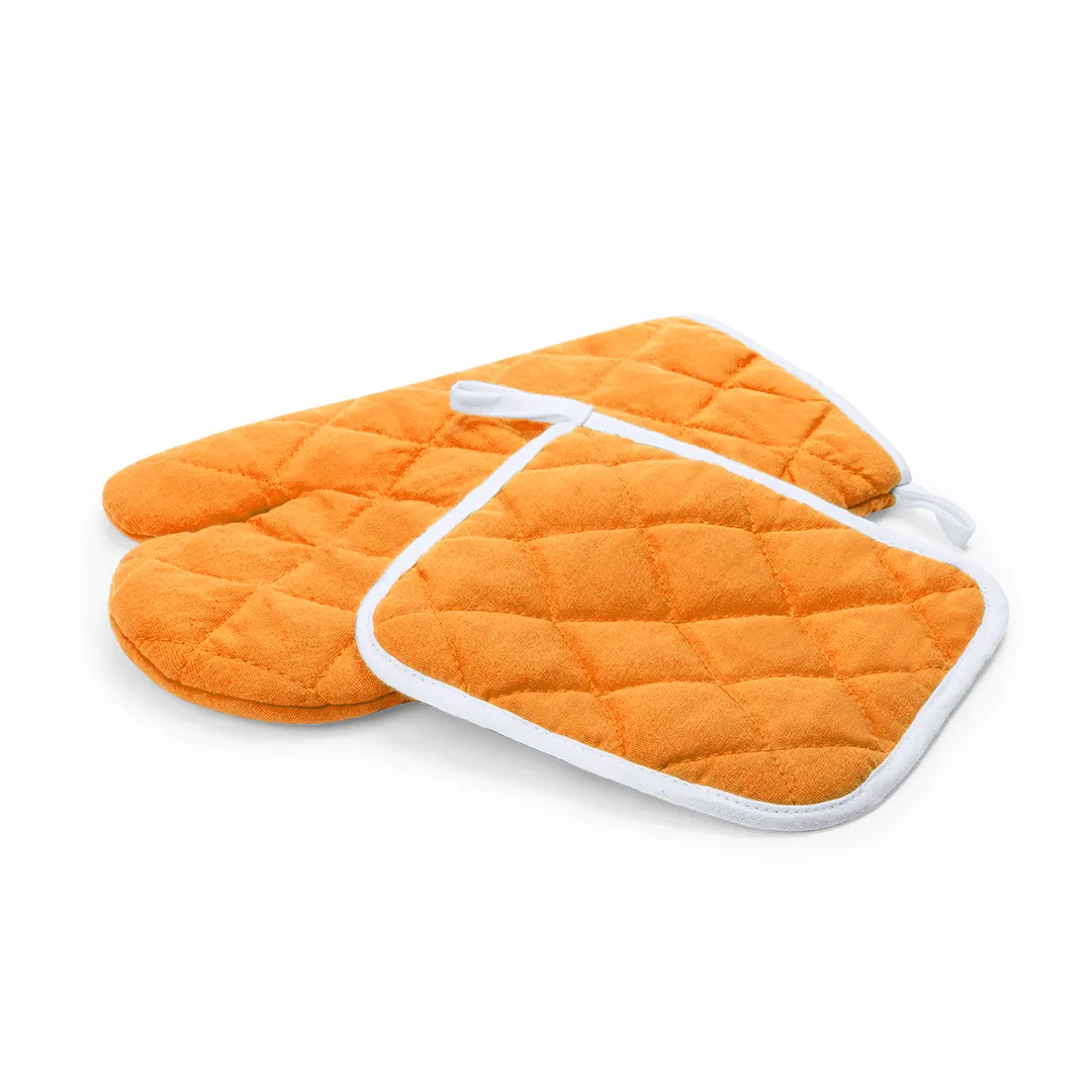 SET COCINA LESTON NARANJA