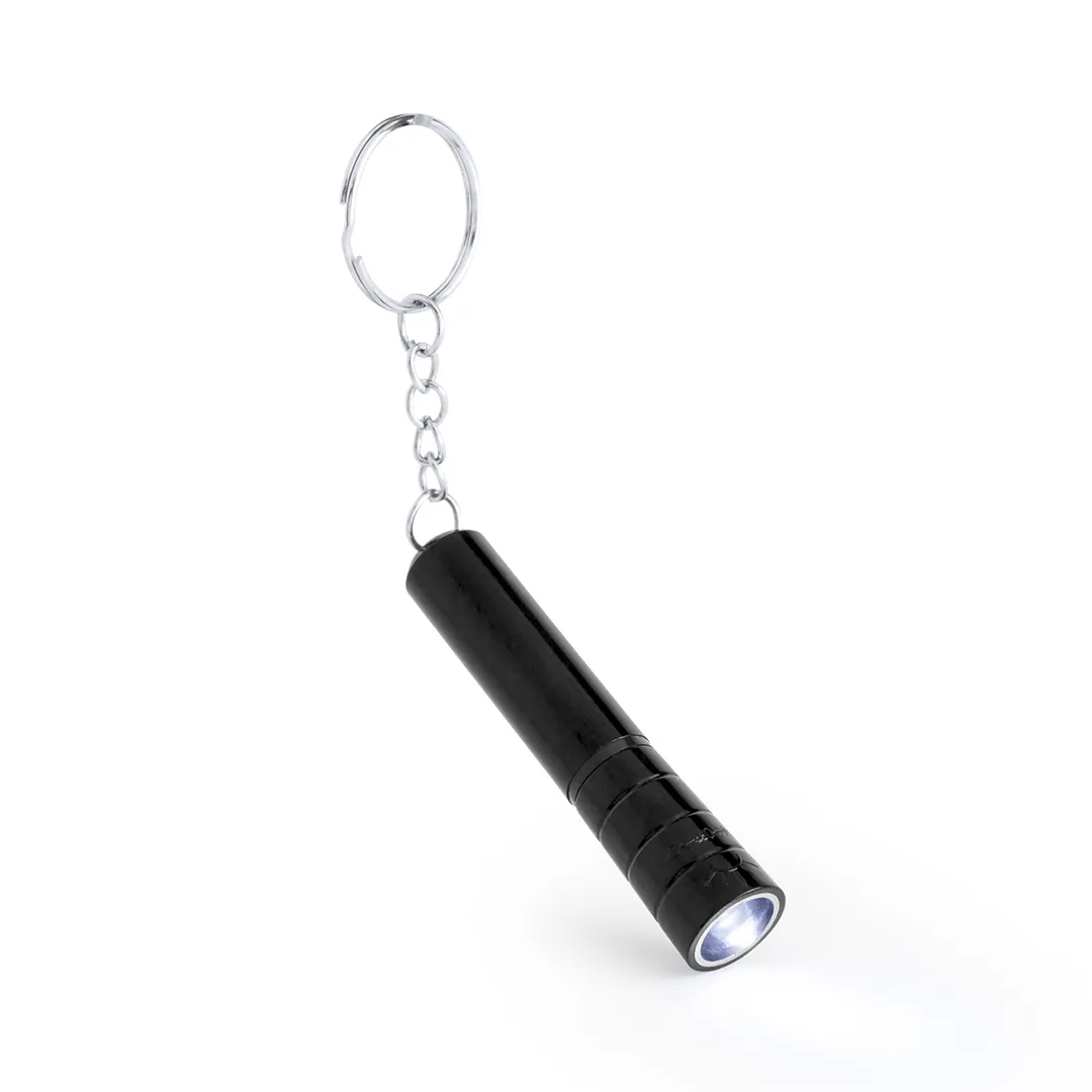 LLAVERO LINTERNA FLONSE NEGRO
