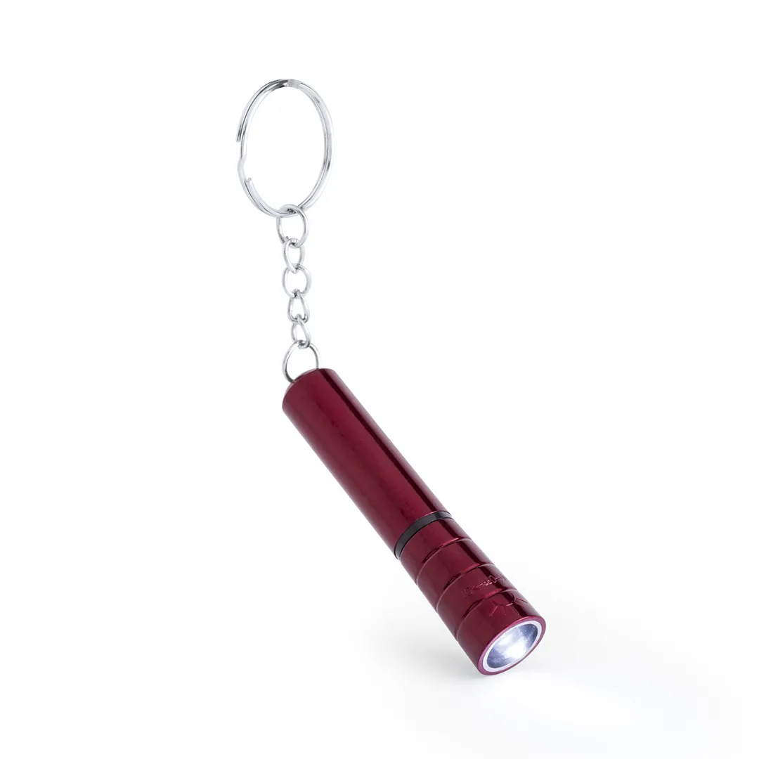 LLAVERO LINTERNA FLONSE ROJO