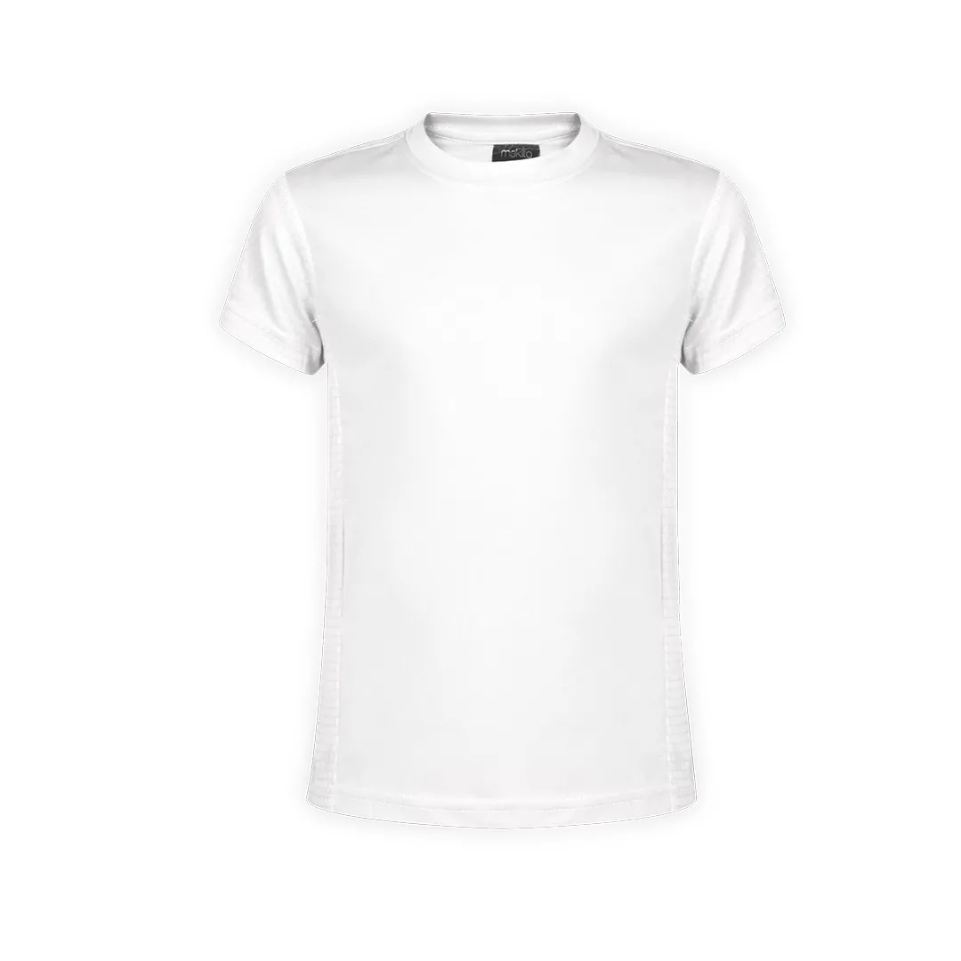 CAMISETA NIÑO TECNIC ROX nido de abeja BLANCO