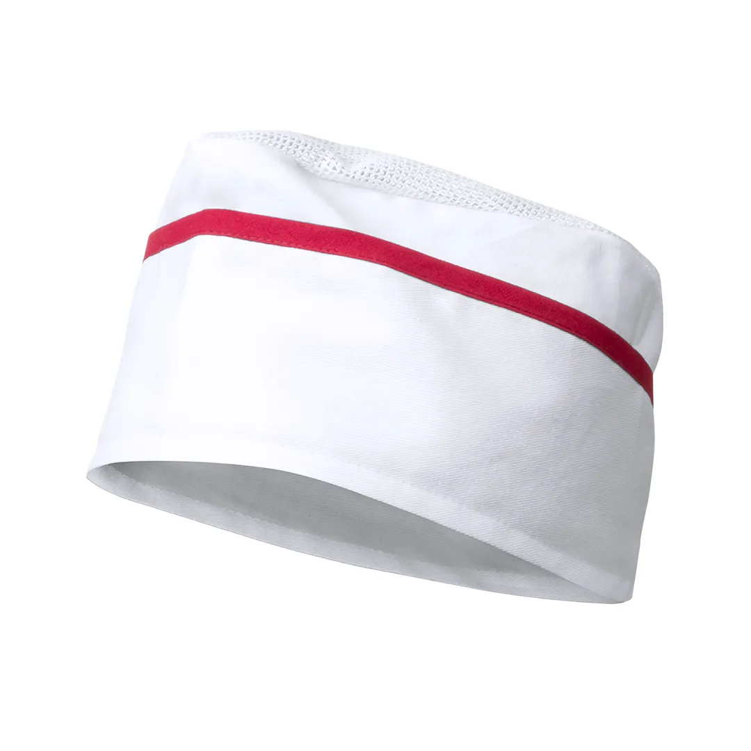 GORRO PAINER BLANCO/ROJO