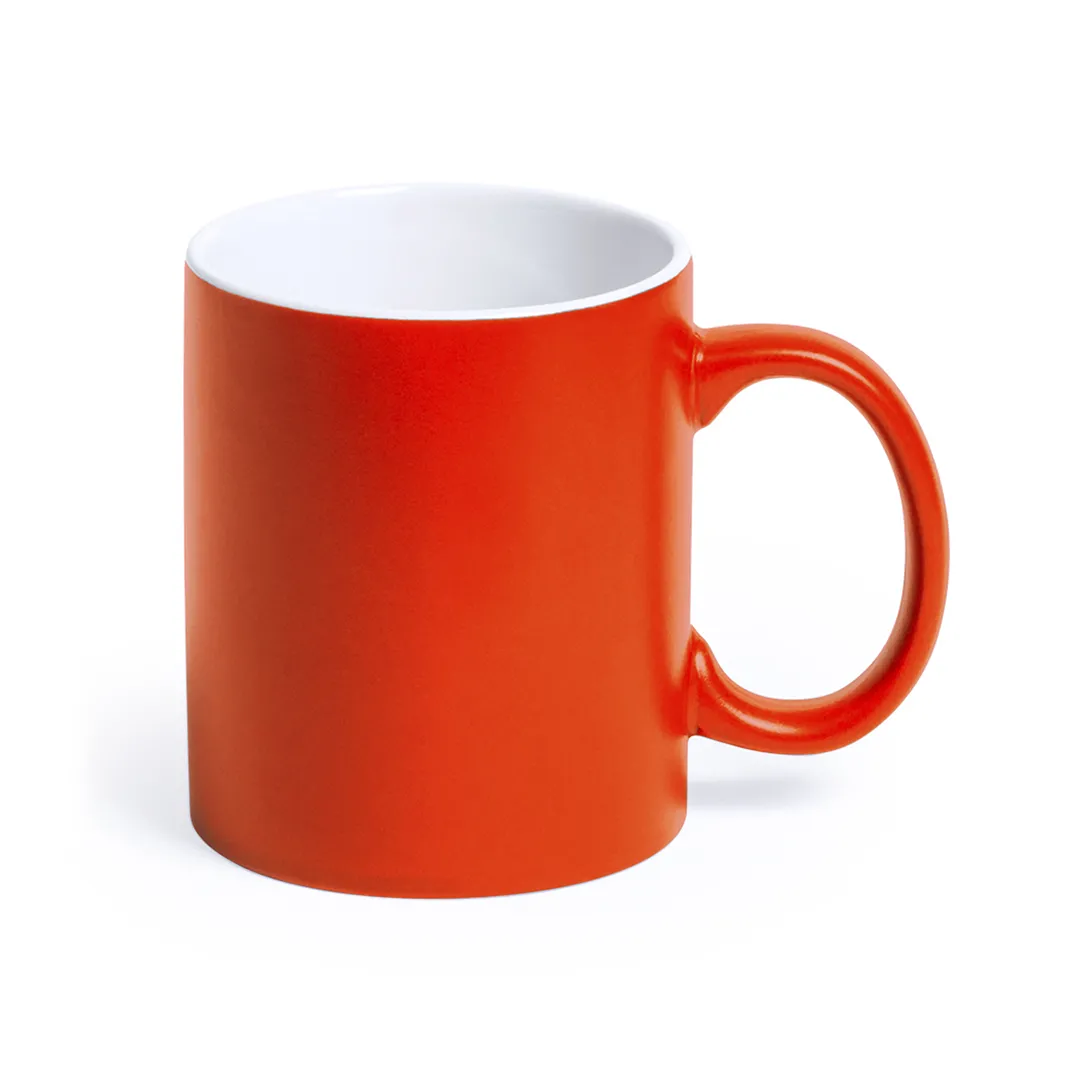 TAZA LOUSA NARANJA