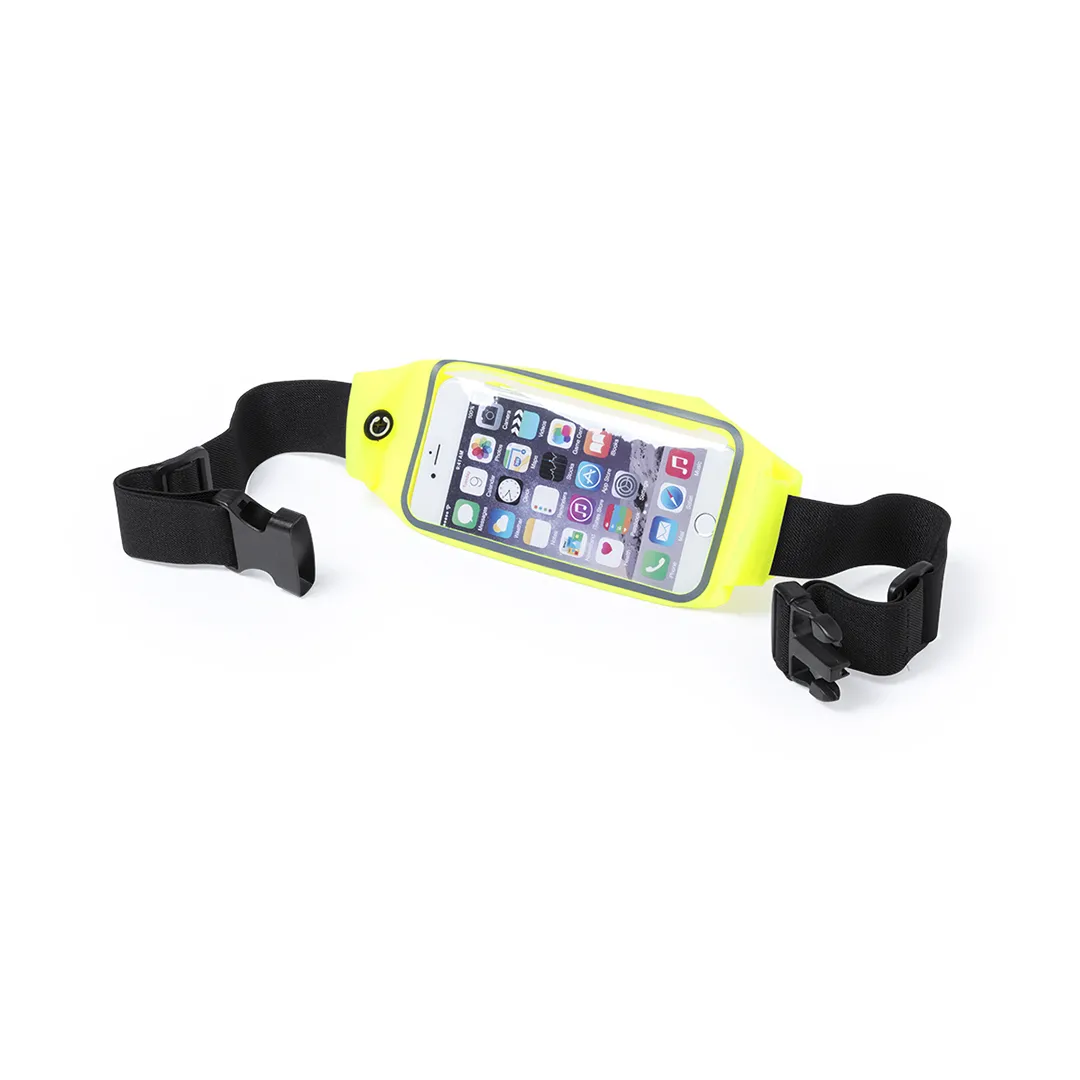 RIÑONERA WANEL AMARILLO FLUOR