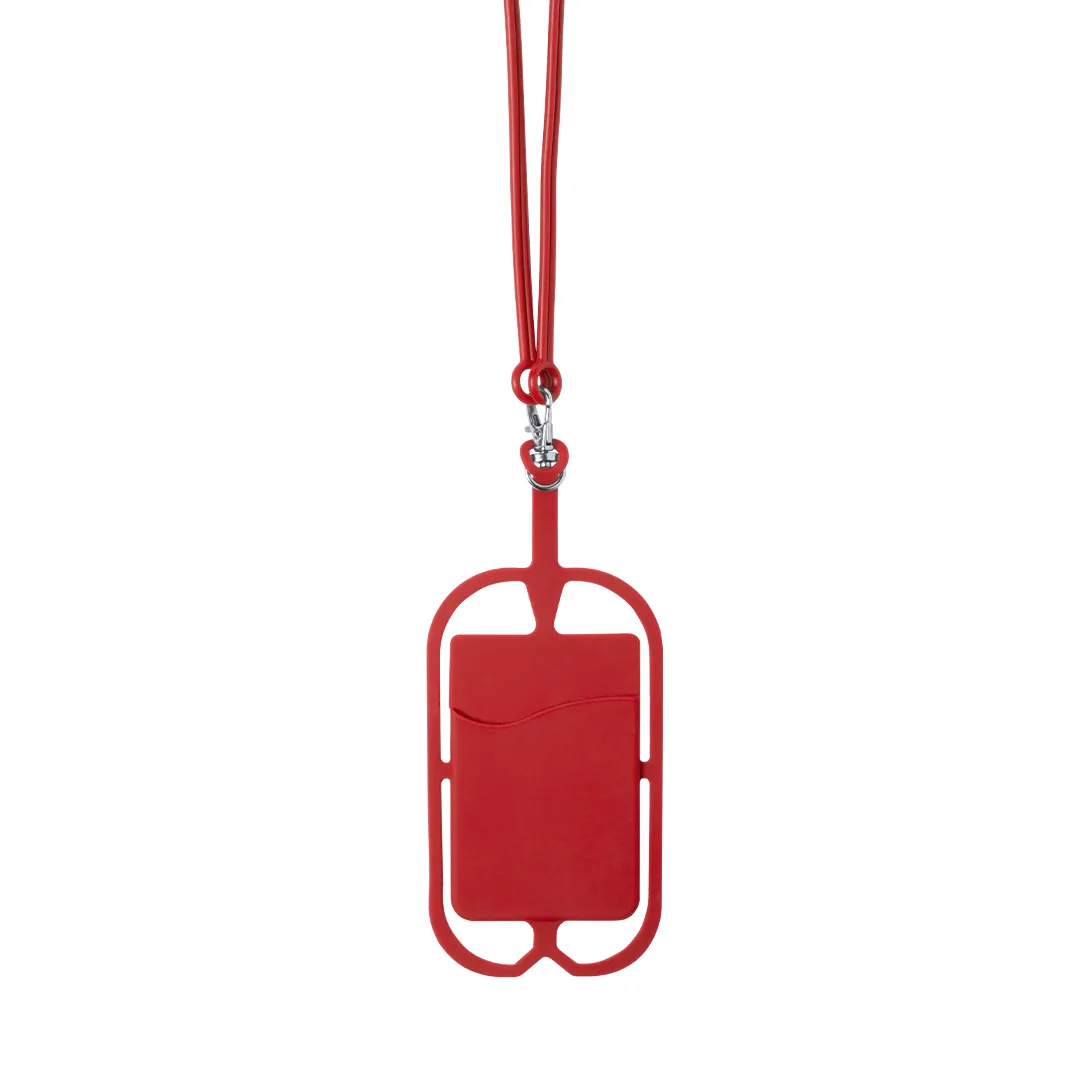 LANYARD VELTUX ROJO