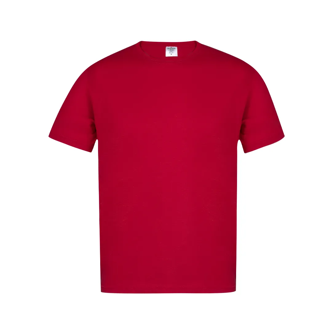 CAMISETA ADULTO COLOR -KEYA- MC130 ROJO