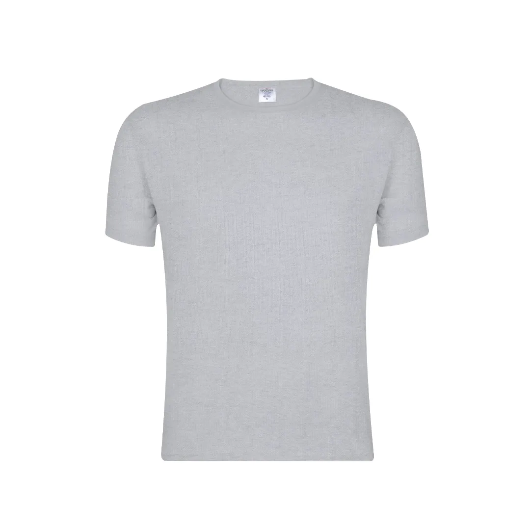 CAMISETA ADULTO COLOR -KEYA- MC150 GRIS