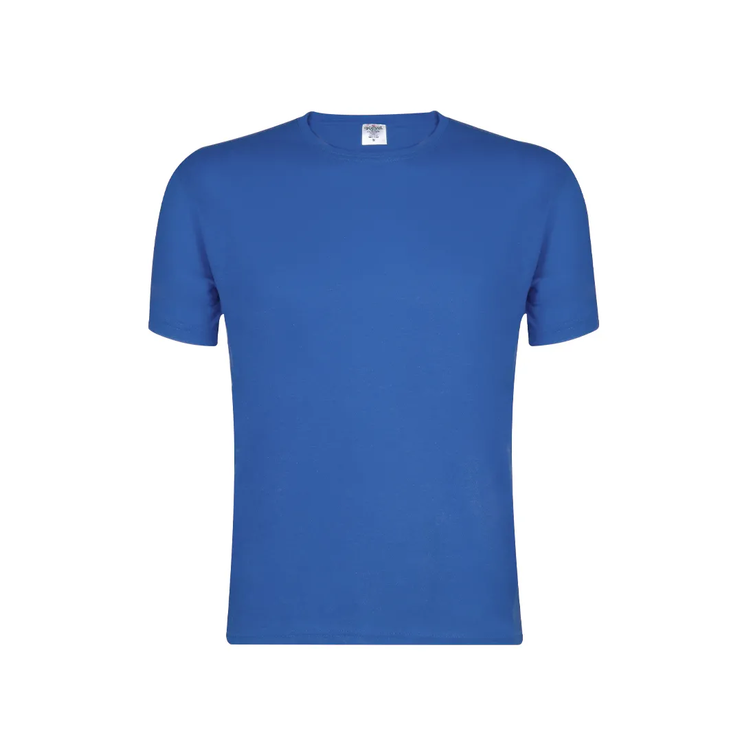 CAMISETA ADULTO COLOR -KEYA- MC150 AZUL