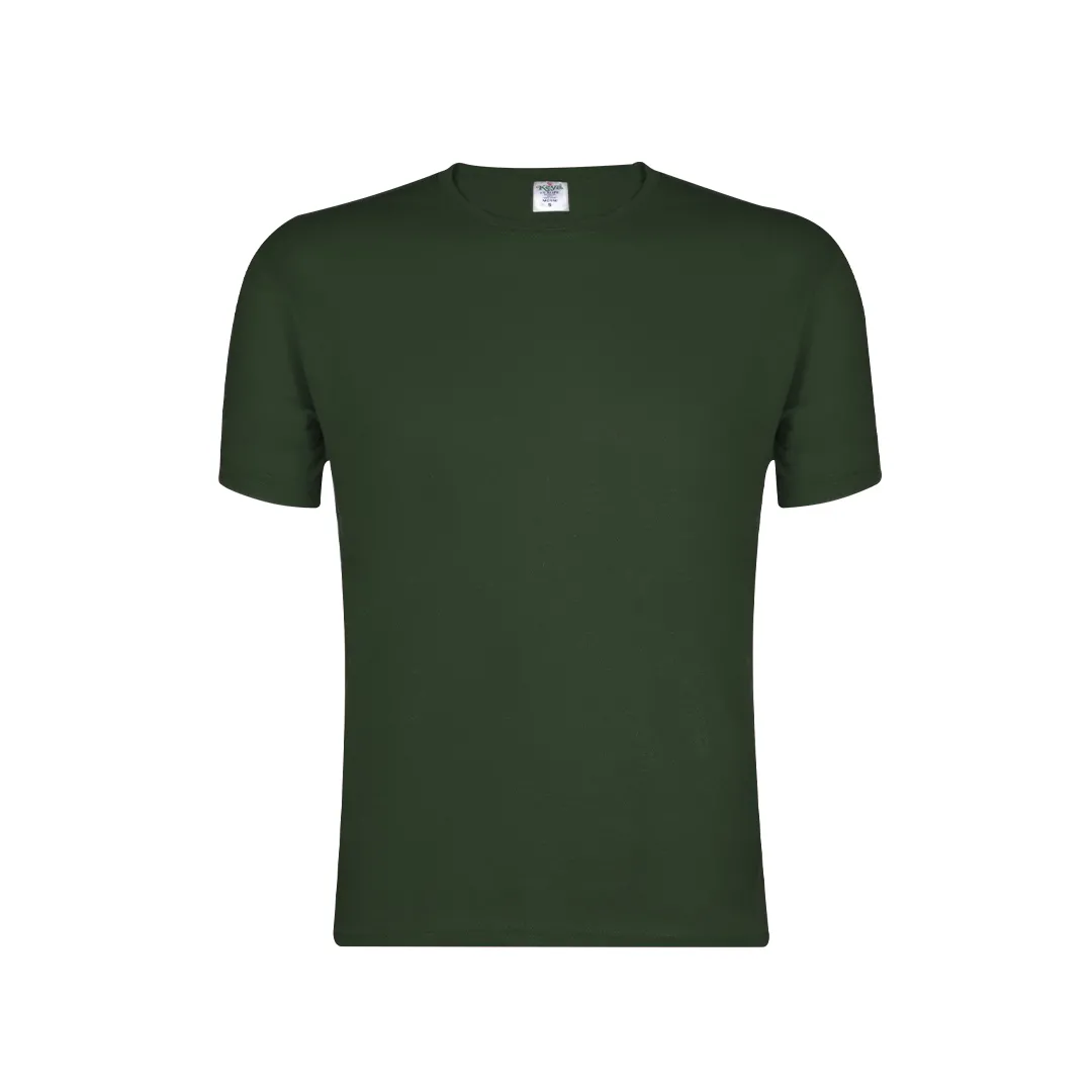 CAMISETA ADULTO COLOR -KEYA- MC150 Verde Botella