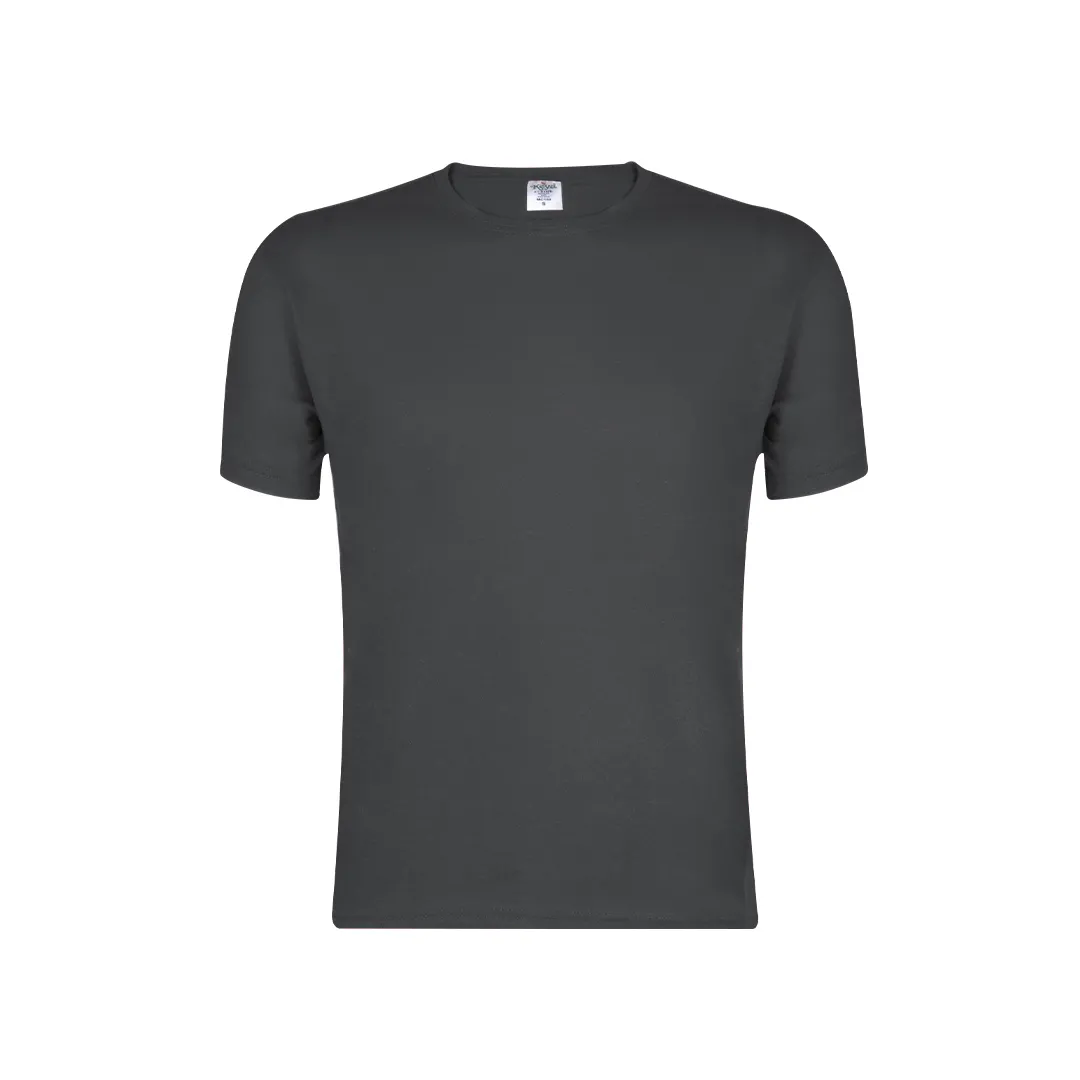 CAMISETA ADULTO COLOR -KEYA- MC150 Gris Oscuro