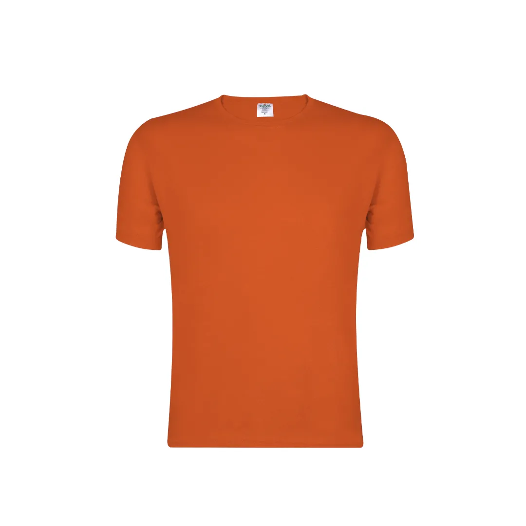 CAMISETA ADULTO COLOR -KEYA- MC180 NARANJA