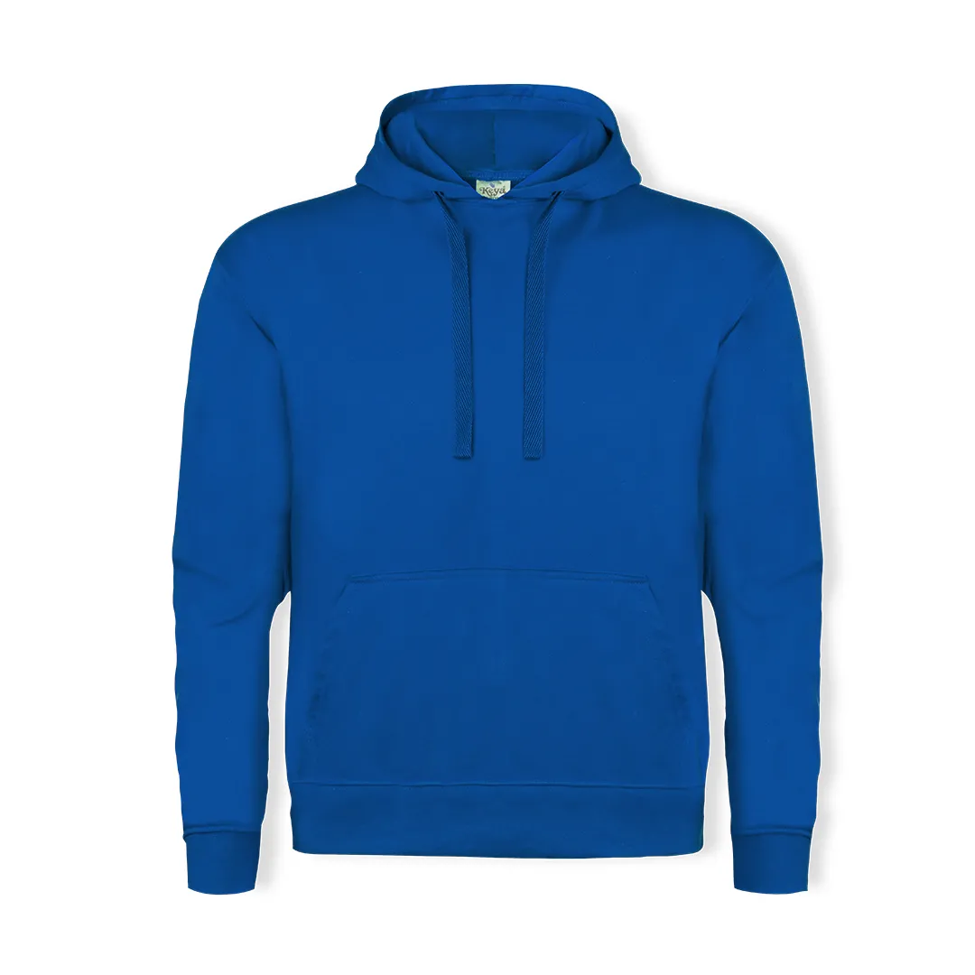 SUDADERA ADULTO CON CAPUCHA -KEYA- SWP28 AZUL