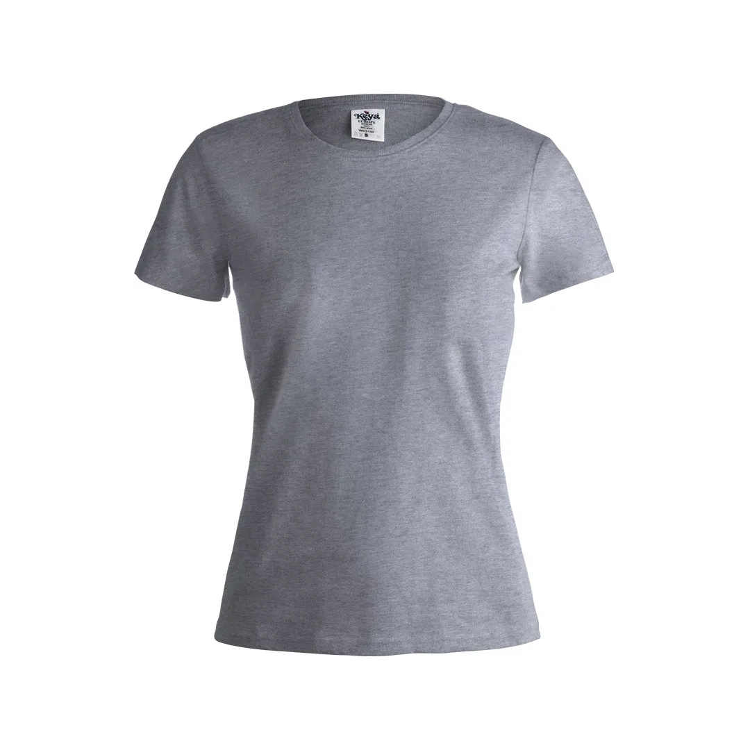 CAMISETA MUJER COLOR -KEYA- WCS150 GRIS