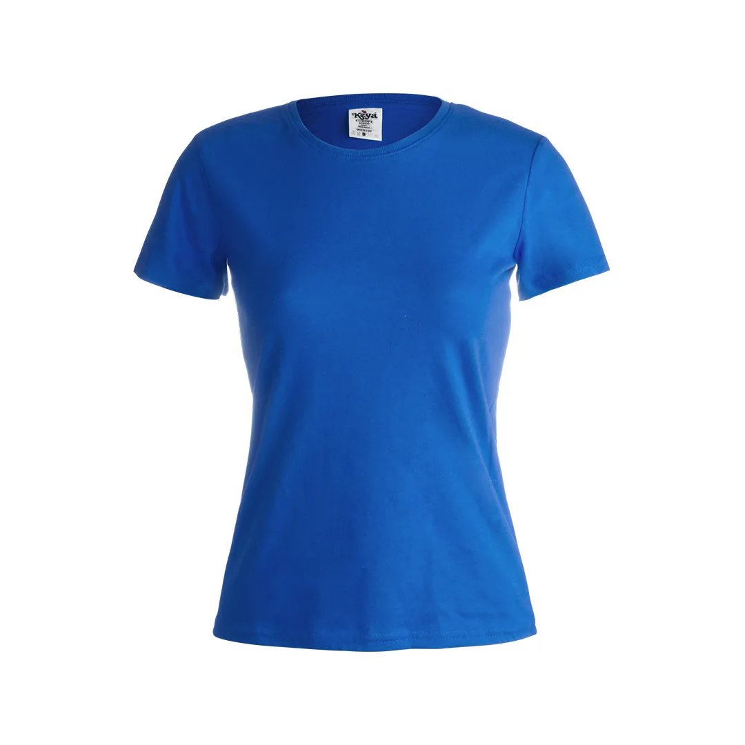 CAMISETA MUJER COLOR -KEYA- WCS150 AZUL