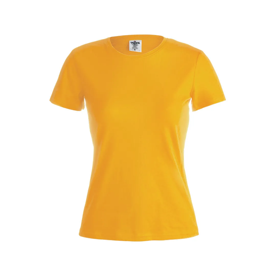 CAMISETA MUJER COLOR -KEYA- WCS150 DORADO