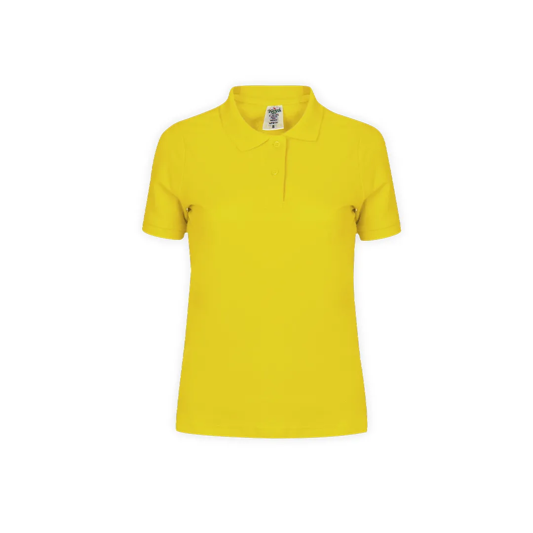 POLO MUJER COLOR -KEYA- WPS180 AMARILLO