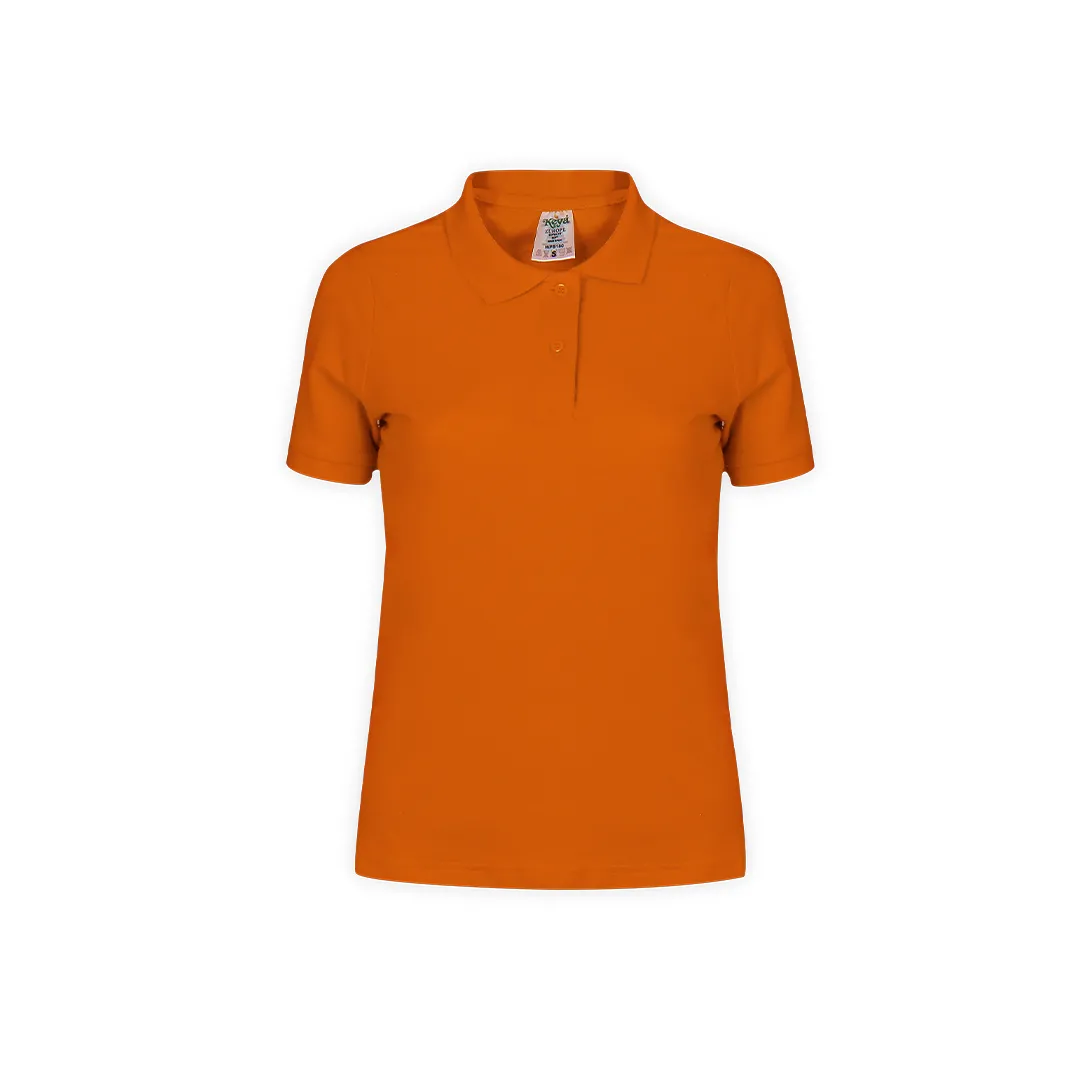 POLO MUJER COLOR -KEYA- WPS180 NARANJA