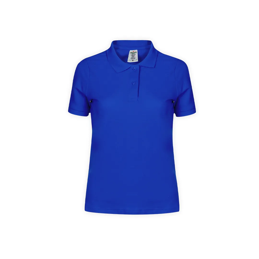 POLO MUJER COLOR -KEYA- WPS180 AZUL