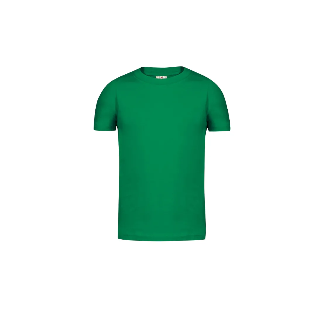 CAMISETA NIÑO COLOR -KEYA- YC150 VERDE