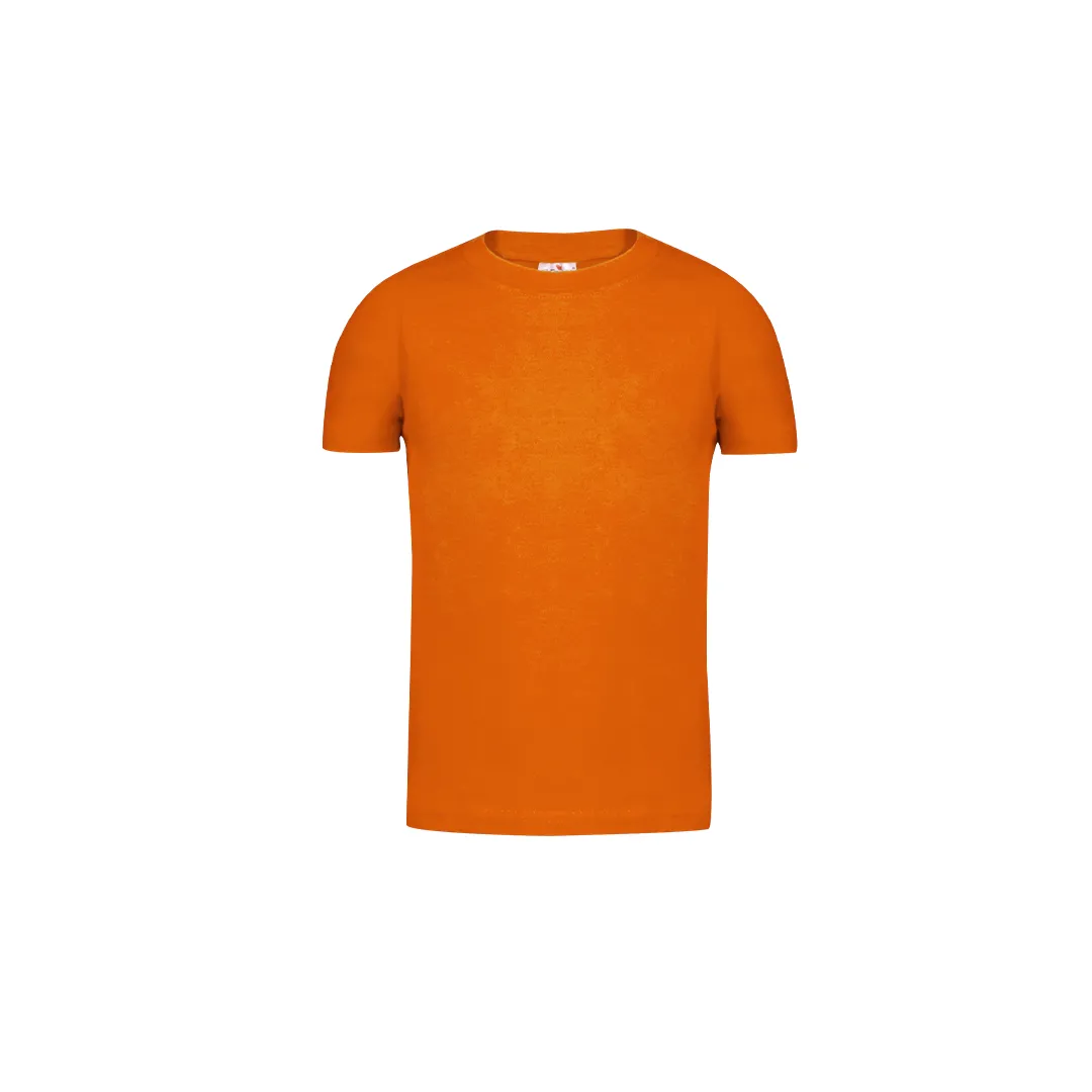 CAMISETA NIÑO COLOR -KEYA- YC150 NARANJA