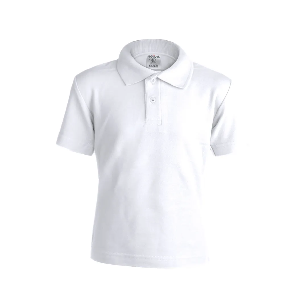 POLO NIÑO BLANCO -KEYA- YPS180 BLANCO