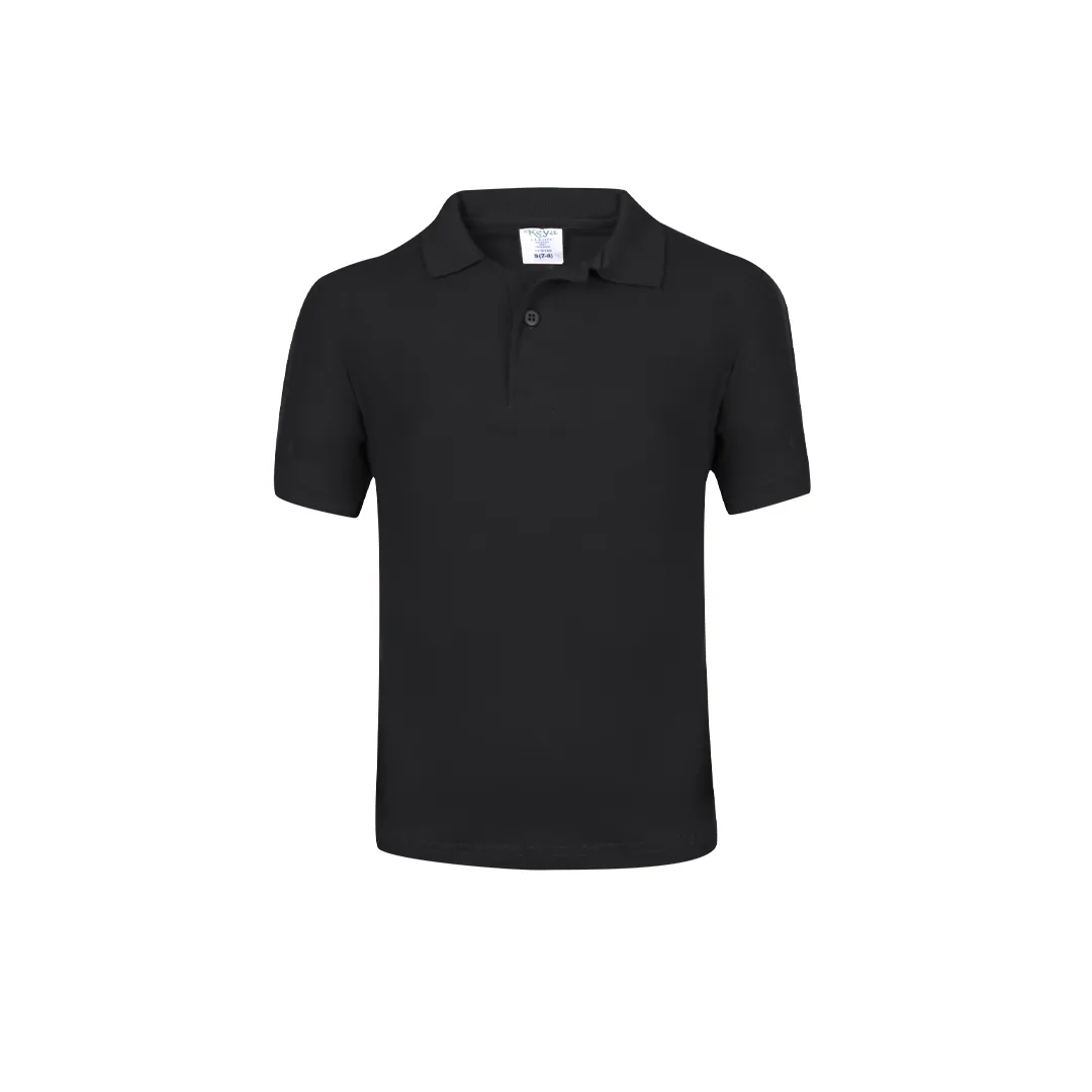 POLO NIÑO COLOR -KEYA- YPS180 NEGRO