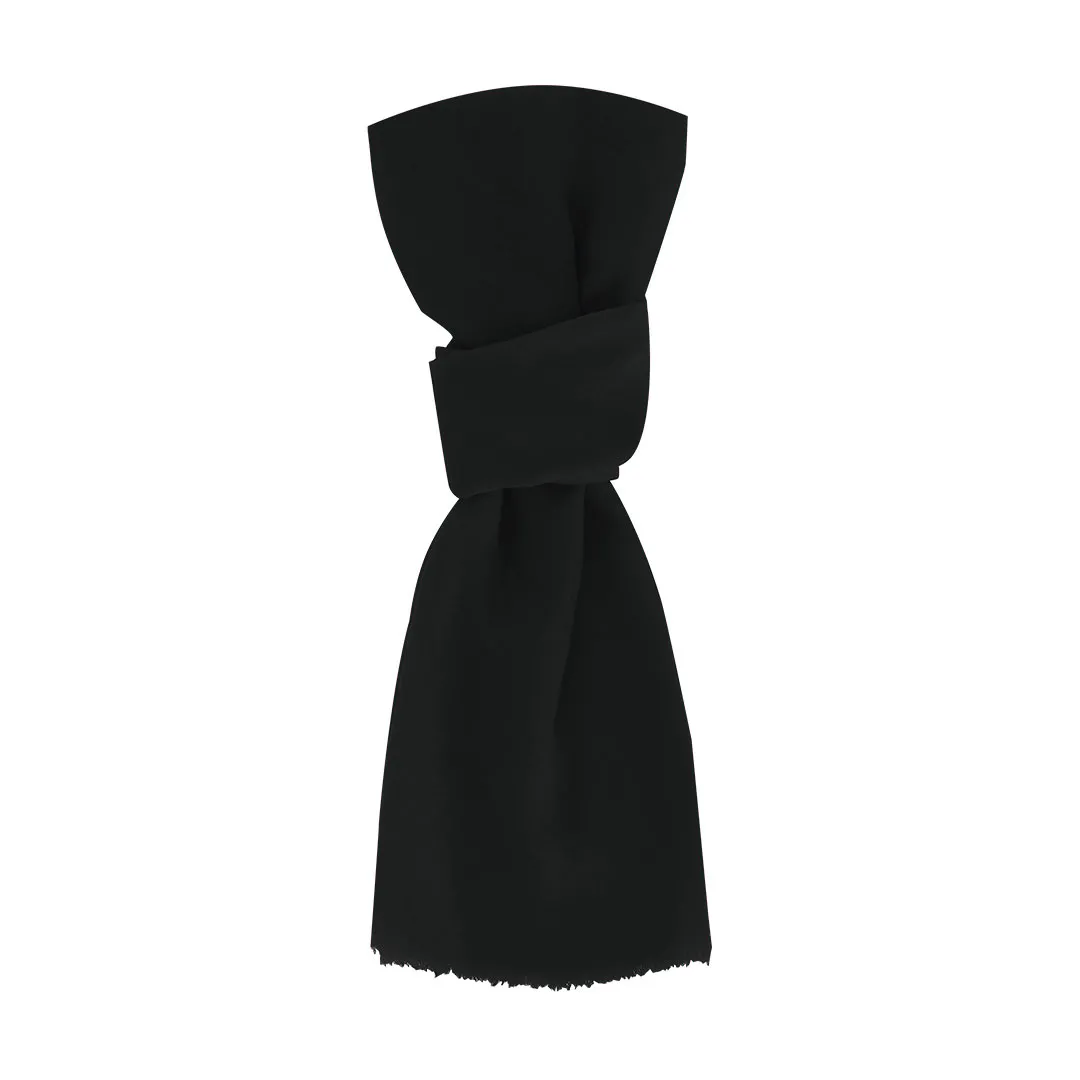 FOULARD RIBBAN NEGRO