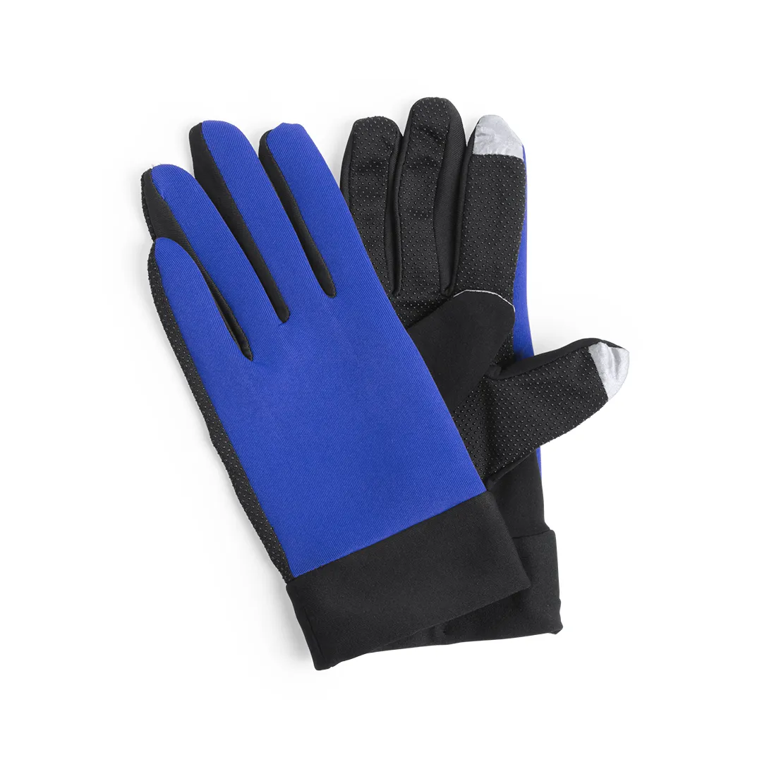 GUANTE DEPORTIVO TACTIL VANZOX AZUL