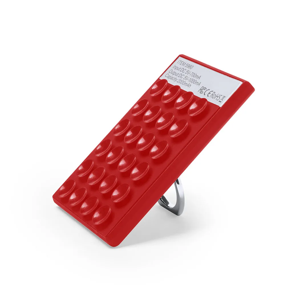 POWER BANK PRIVEK ROJO