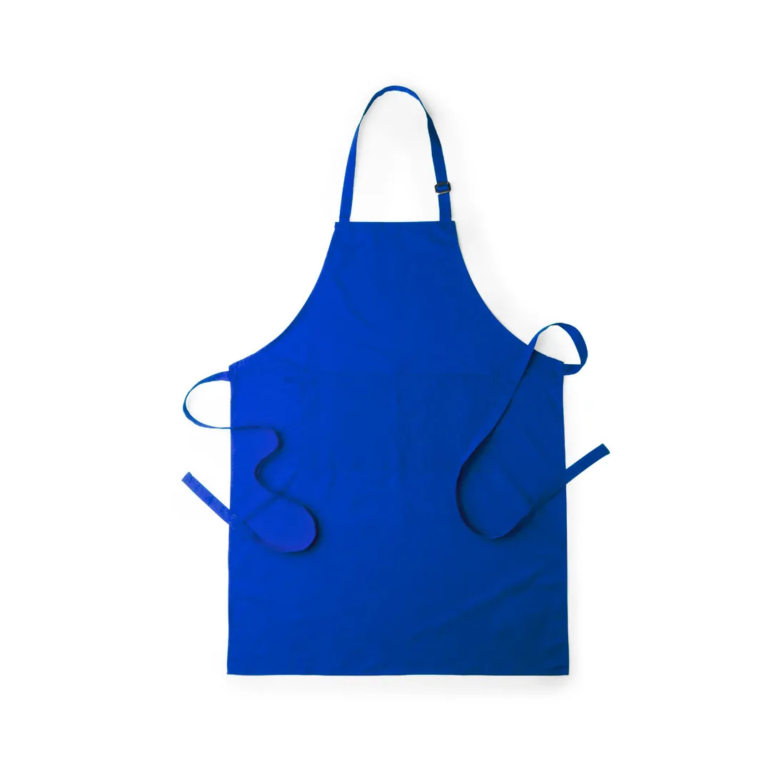DELANTAL KONNER AZUL