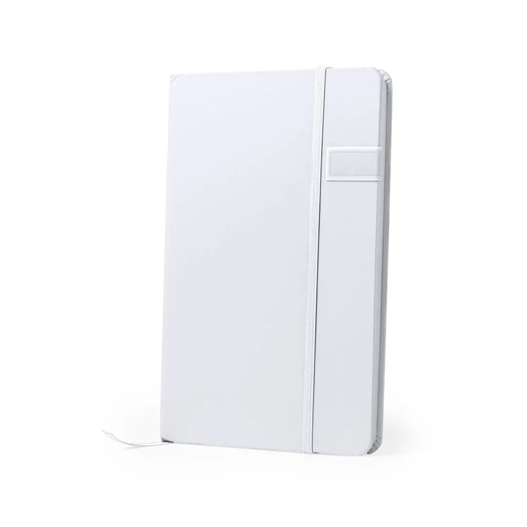 BLOC NOTAS USB BOLTUK BLANCO