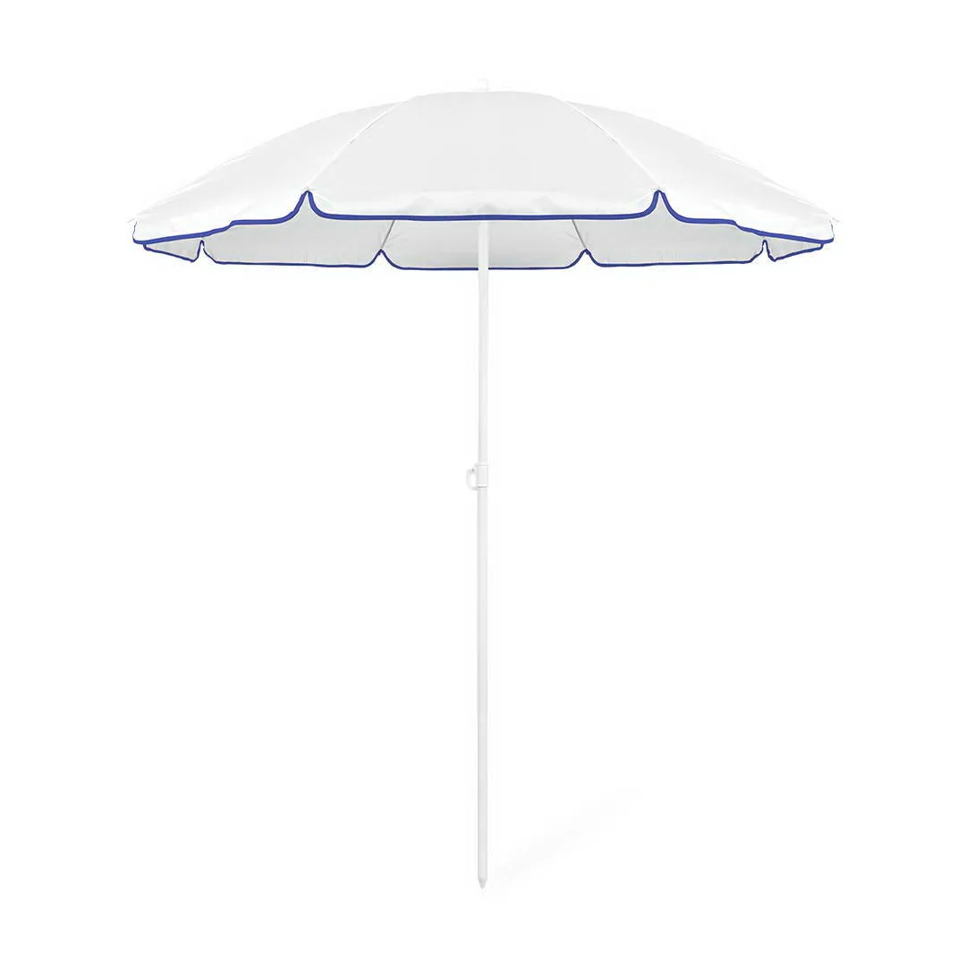SOMBRILLA MOJÁCAR BLANCO/AZUL