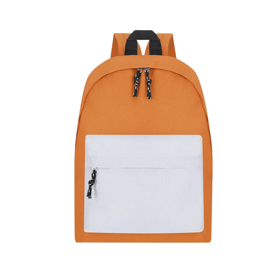 MOCHILA DISCOVERY NARANJA/BLANCO